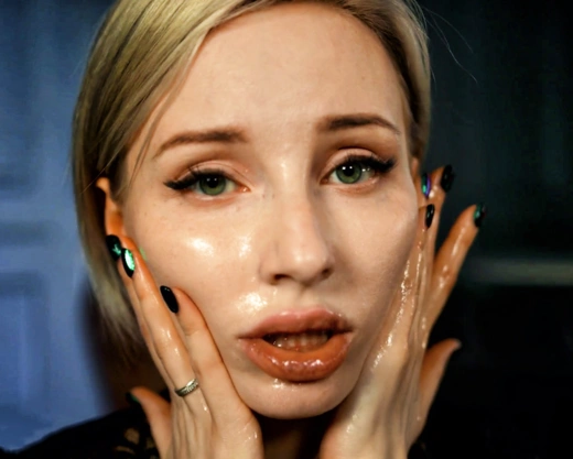 Смотреть порно: Обкончал лицо красивой сводной сестры после сладкого минета