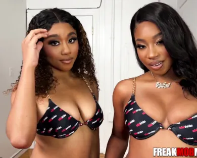 Смотреть порно: Двойной анал с мулатками